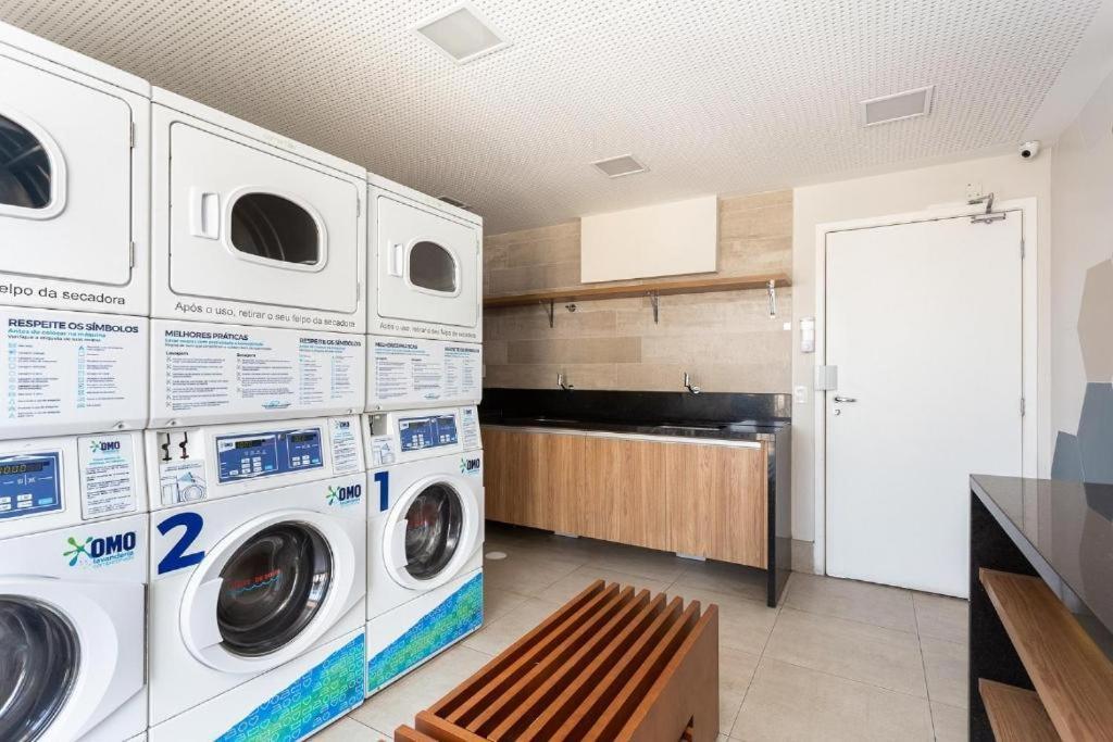 Studio No Centro De Sao Paulo, A 3 Minutos Do Metro, Com Garagem Gratis Aparthotel Exterior foto
