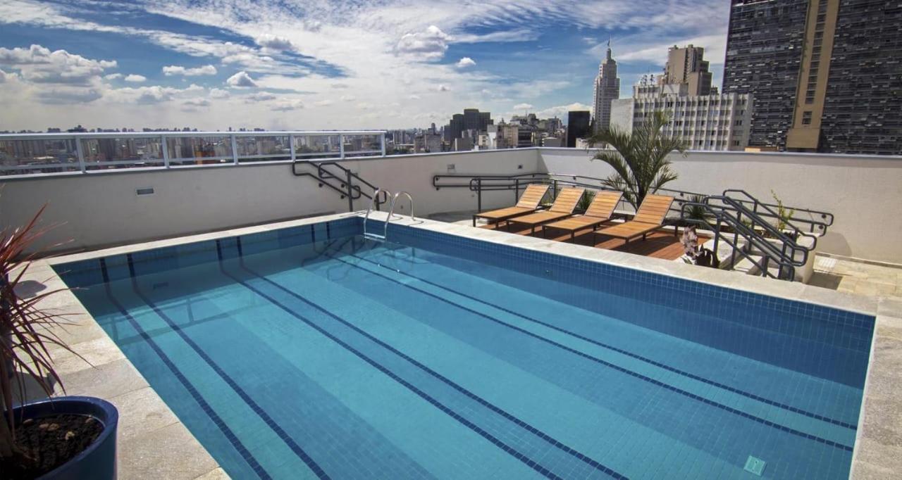 Studio No Centro De Sao Paulo, A 3 Minutos Do Metro, Com Garagem Gratis Aparthotel Exterior foto