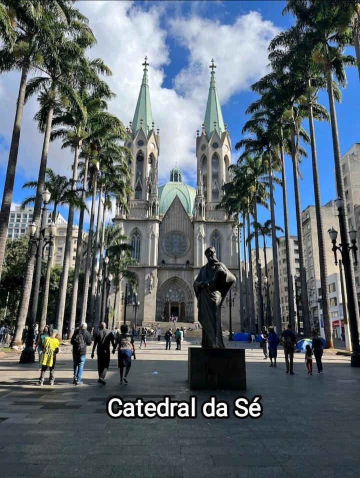 Studio No Centro De Sao Paulo, A 3 Minutos Do Metro, Com Garagem Gratis Aparthotel Exterior foto